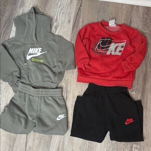 Two Nike Sweat Suit Sets Size 18m
